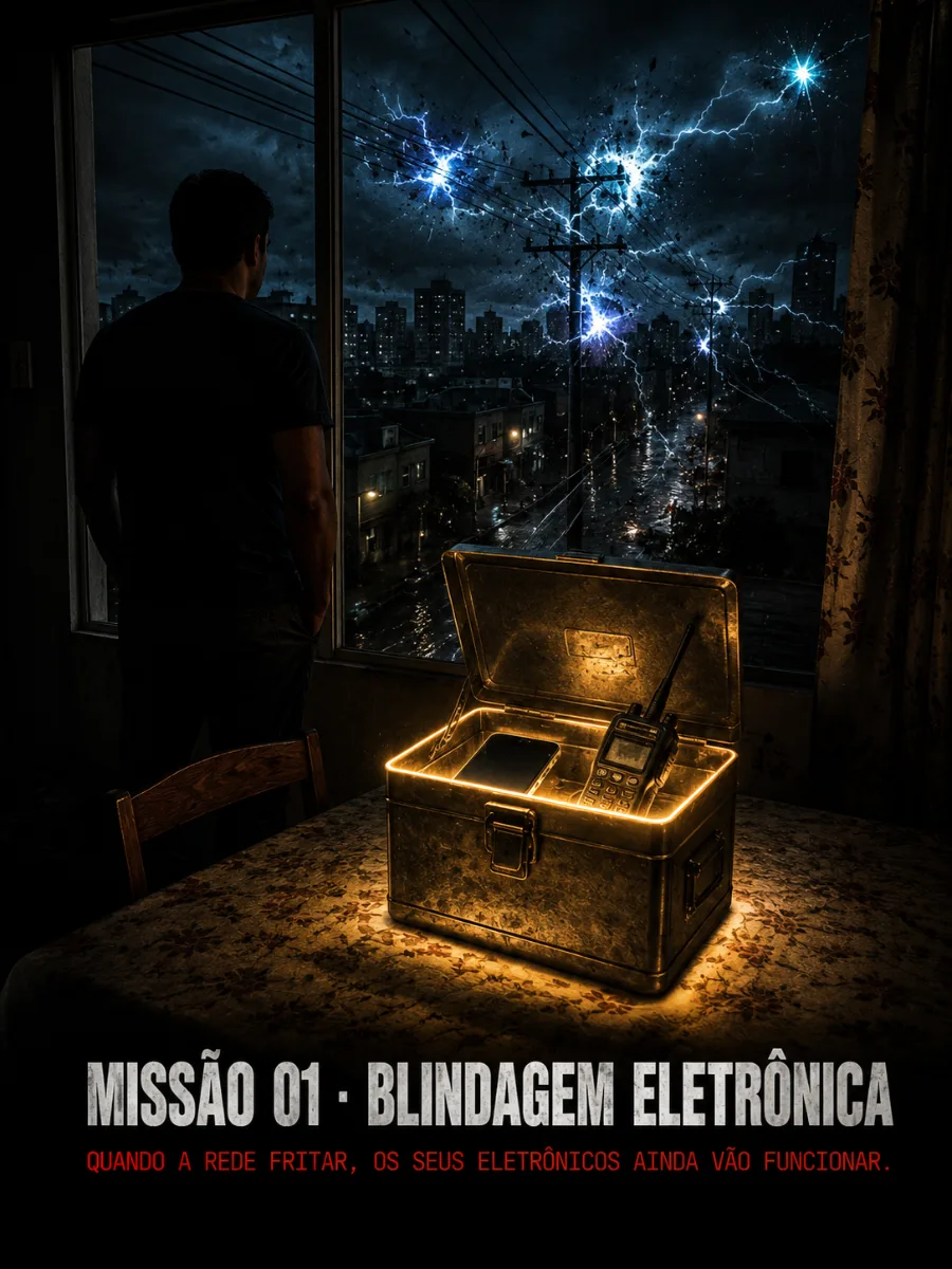 Missão 01 — Blindagem Eletrônica