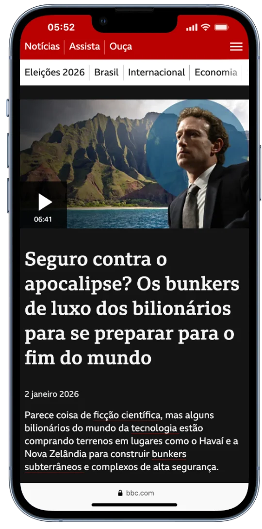 BBC — Bunkers dos Bilionários