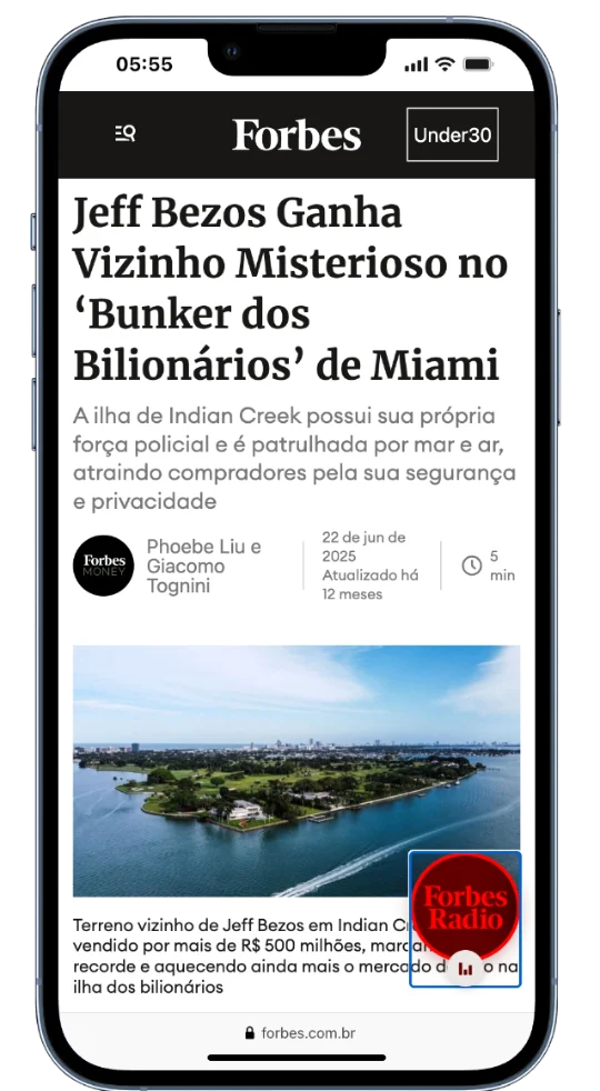 Forbes — Bezos Bunker dos Bilionários Miami